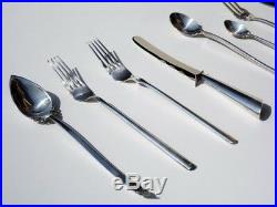 BOREK SIPEK Driade Follie Alix flatware cutlery silver metal rare