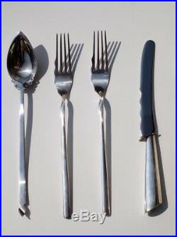 BOREK SIPEK Driade Follie Alix flatware cutlery silver metal rare