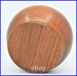 Ball Shaped Wood Box String Dispenser Kay Bojesen Denmark RARE Midcentury Modern