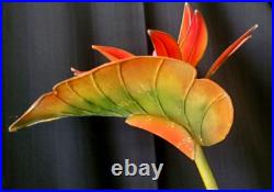 Bird Of Paradise Mid-century Modern, Tall 27-1/2, Handmade Tabletop Lamp Rare Bird Of Paradise Mid-century Modern, Tall 27-1/2, Handmade Tabletop Lamp Rare