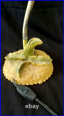 Bird Of Paradise Mid-century Modern, Tall 27-1/2, Handmade Tabletop Lamp Rare