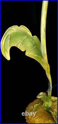 Bird Of Paradise Mid-century Modern, Tall 27-1/2, Handmade Tabletop Lamp Rare