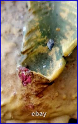 Bird Of Paradise Mid-century Modern, Tall 27-1/2, Handmade Tabletop Lamp Rare