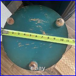 Blenko Hourglass 24 Rare Blue Glass Mid Century Modern Collector Statement