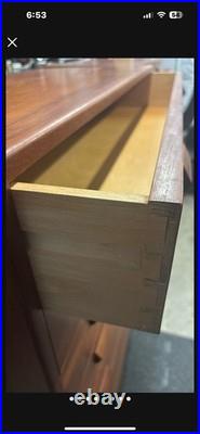 Borge Mogensen 7 Drawer Teak Dresser Chest of Drawers RARE Model