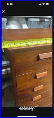 Borge Mogensen 7 Drawer Teak Dresser Chest of Drawers RARE Model Borge Mogensen 7 Drawer Teak Dresser Chest of Drawers RARE Model