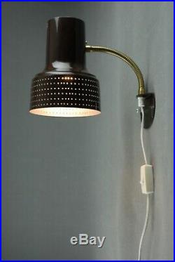 Carl THORE Wall Lamp Danish Modern Mid Century Eames Panton RARE 50s 60s 70s Era