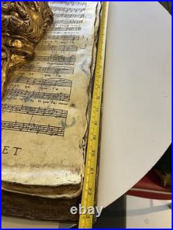 Carmen By Georges Bizet 3D sculpture fiberglass RARE VINTAGE music wall art