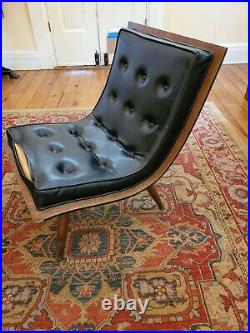Carter Brothers mid century Swoop Chair. Rare and collectable