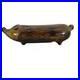 Ceramic_Pottery_Pig_Coin_Bank_RARE_VTG_Long_Skinny_Mid_Century_Modern_Brown_01_xua