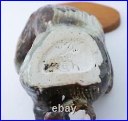 Ceramic Sculpture of a Monkey Gunnar Nylund Rörstrand Rare Midcentury Modern Ceramic Sculpture of a Monkey Gunnar Nylund Rörstrand Rare Midcentury Modern