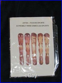 Charles Eames Artek-Pascoe Orig Leg Splint 1942 WWII Molded Plywood Art RARE