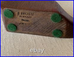 Danish Modern Teak Cat P. Broste Denmark J Bentsen 1960s Mid Century Modern RARE