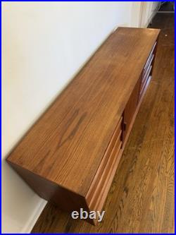 Danish Modern Teak Low Dresser by Svend Madsen for Falster MCM Rare Piece