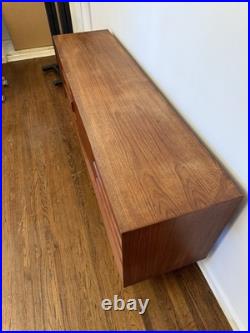 Danish Modern Teak Low Dresser by Svend Madsen for Falster MCM Rare Piece
