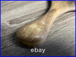 Dean Santner Wood Hand Mirror Vintage Mid Century Modern Rare MCM HTF Luxury