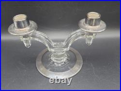 Dorothy Thorpe Double Light Candle Holders Rare MCM