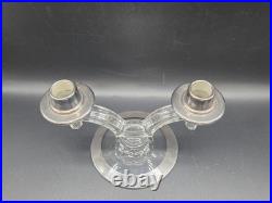 Dorothy Thorpe Double Light Candle Holders Rare MCM