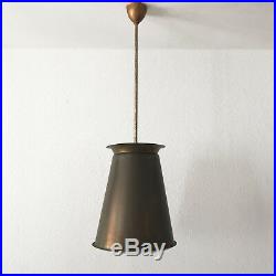 EXTREMELY RARE Modernist BAUHAUS Pendant Lamp by ADOLF MEYER, ZEISS IKON 1930s