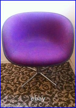 Eames Purple La Fonda Alexander Girard Herman Miller Chair Original Vintage Rare