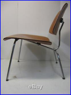 Early Eames Herman Miller LCM Chair- Rare Mounts-domes Of Silence-zeeland Label