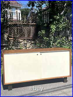 Early Rare George Nelson EOG Credenza Cabinet Designed For Herman Miller 1950s