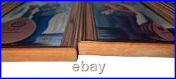 Eden Soroka Big Eyes Moppet Harlequin Art Print Mid Century Modern 4pc Rare Htf