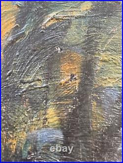 Ernesto Deira Abstract Painting Mid Century Modern Expressionism Argentina Rare