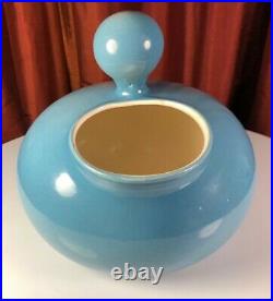 Eva Zeisel Town & Country Red Wing Dusk Blue Soup Tureen RARE Mid Century Modern