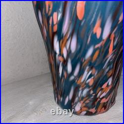 Extremely Rare MCM Mid Century Modern Murano Hand Blown Glass Vase SEE DESCRIP