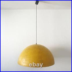 Extremely Rare MID CENTURY MODERN Fiberglass PENDANT LAMP'DOME', 1960s, Germany