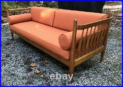 Fabulous and Rare Drexel Declaration Sofa Lounge New Upholstery mid century