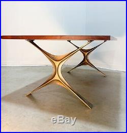 George Nelson Bronze Group Table Herman Miller Super Rare