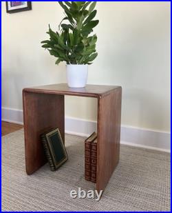 Gerald McCabe Mid-Century Modern Cube Side Table Rare Designer Vintage (1970s)