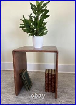 Gerald McCabe Mid-Century Modern Cube Side Table Rare Designer Vintage (1970s)