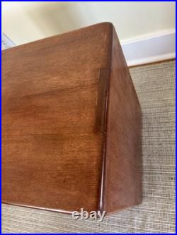 Gerald McCabe Mid-Century Modern Cube Side Table Rare Designer Vintage (1970s)