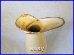 HUGE RARE FRANKOMA Pottery 19 tall Vintage Desert Gold FIRESIDE PITCHER VASE