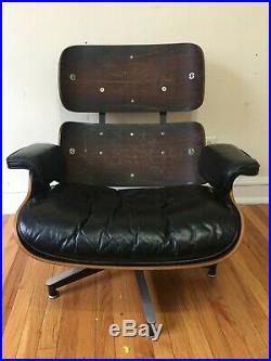 Herman Miller Eames Lounge Chair And Ottoman Rosewood! Rare 2nd Generation