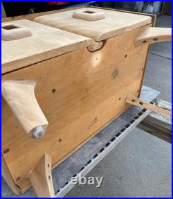 Heywood Wakefield M395 Record Cabinet Side Table Mid Century Modern MCM RARE