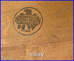 Heywood Wakefield M395 Record Cabinet Side Table Mid Century Modern MCM RARE