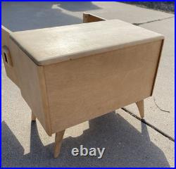 Heywood Wakefield M395 Record Cabinet Side Table Mid Century Modern MCM RARE