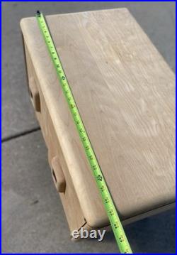 Heywood Wakefield M395 Record Cabinet Side Table Mid Century Modern MCM RARE