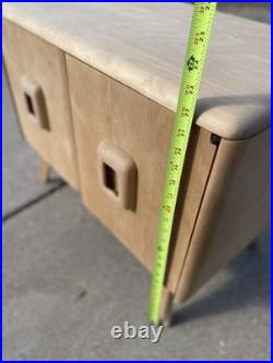 Heywood Wakefield M395 Record Cabinet Side Table Mid Century Modern MCM RARE