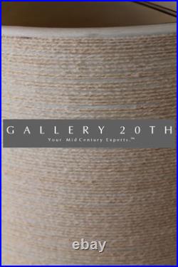 Hyper-rare! MID Century Hieroglyph Table Lamp! Egypt Vtg 50s 60s Orange MCM Art