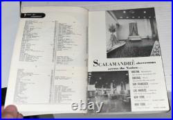 Interior Decorators Handbook Spring 1960 Mid-Century Modern MCM Furniture RARE