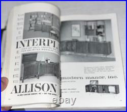 Interior Decorators Handbook Spring 1960 Mid-Century Modern MCM Furniture RARE
