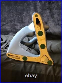 Jaru Pottery MCM 1986 RARE BLUE WOMAN Sculpture Jaru Pottery Vtg. 17 Damage