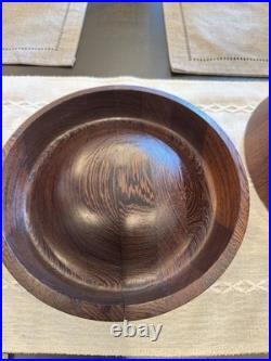 Jens Quistgaard Rare Woods Rosewood Danish Ice Bucket by Wenge RARE MCM 1960s