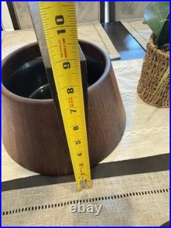 Jens Quistgaard Rare Woods Rosewood Danish Ice Bucket by Wenge RARE MCM 1960s