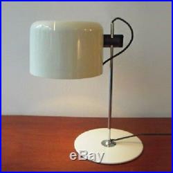 Joe Colombo Coupe Table Lamp Oluce 1964 Rare Early Production Lampada Tavolo